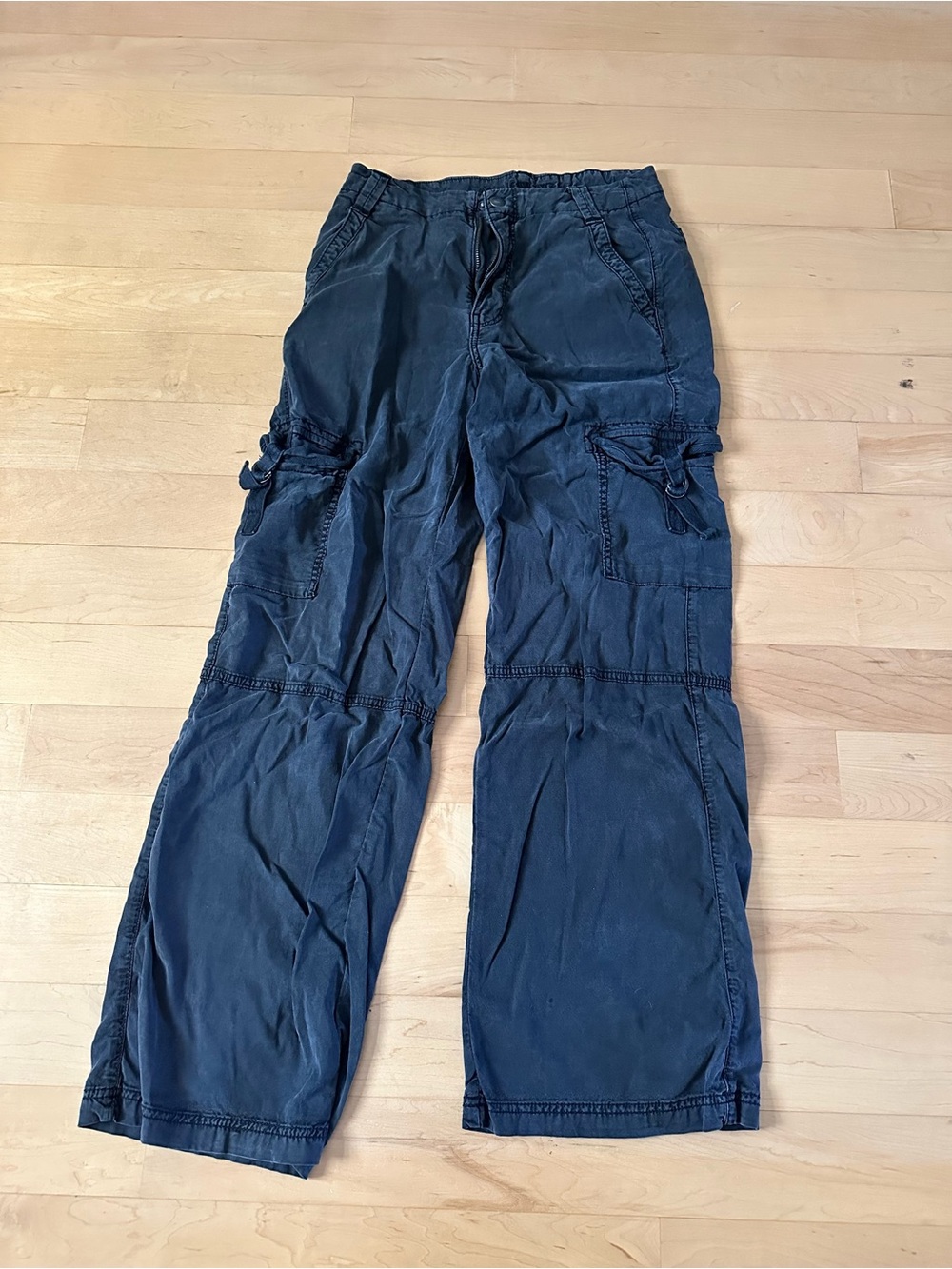 American Eagle Outfitters Black Cargo Pants